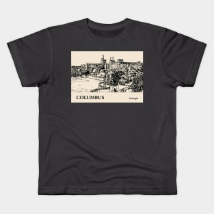 Columbus - Georgia Kids T-Shirt